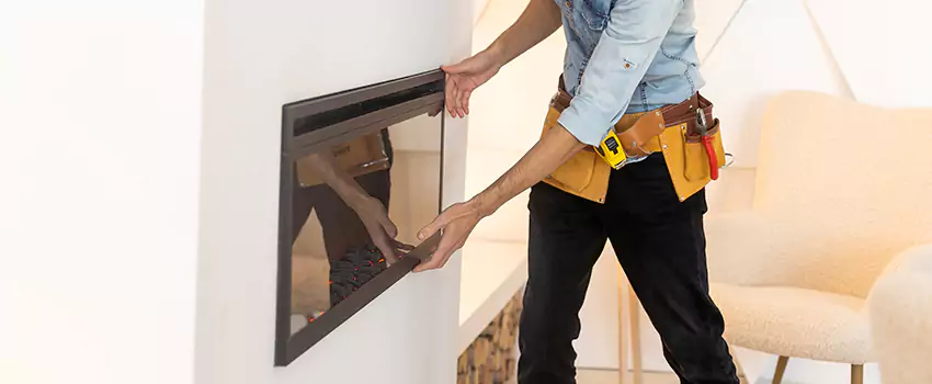 Metal Fireplace Installation in Florence, Arizona