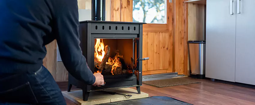 Open Hearth Wood Fireplace Installation in Florence, AZ