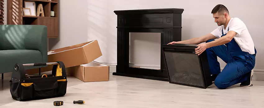Old Rusted Metal Fireplace Repair And Replacement in Florence, AZ